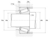 Vòng bi côn chính hãng 32207 Hiệu NTN 5 32207 NTN 2